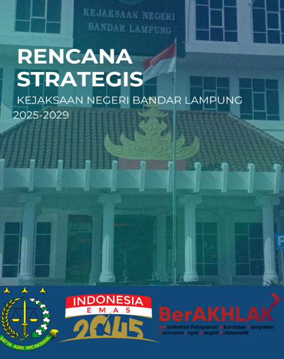 RENCANA STRATEGIS KEJAKSAAN NEGERI BANDAR LAMPUNG 2025-2029